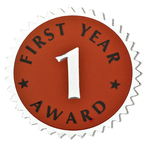 1st Year Award